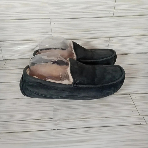Ugg ascot mens slipper deep ocean color size 8 - Picture 1 of 7